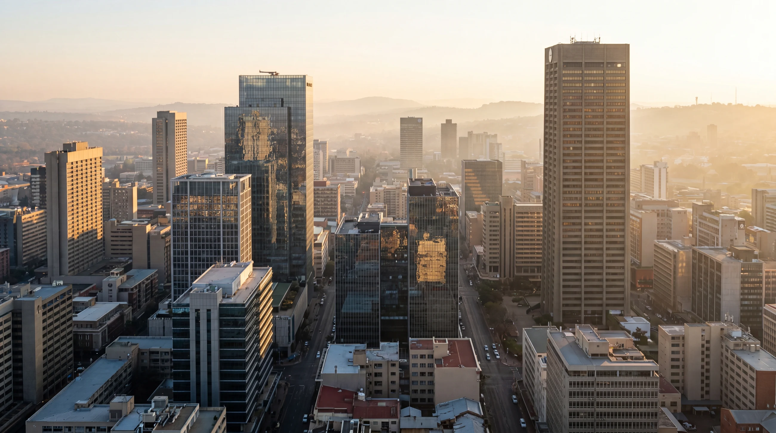 Johannesburg in South Africa